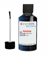 toyota land cruiser dark blue code 8p8 touch up paint 2000 2020 Scratch Stone Chip Repair 