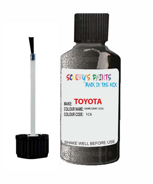 toyota prius dark gray code 1c6 touch up paint 1998 2005 Scratch Stone Chip Repair 