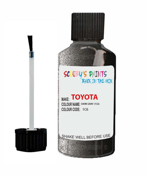 toyota camry dark gray code 1c6 touch up paint 1998 2005 Scratch Stone Chip Repair 