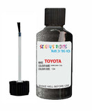 toyota corolla dark gray code 136 touch up paint 1990 1991 Scratch Stone Chip Repair 