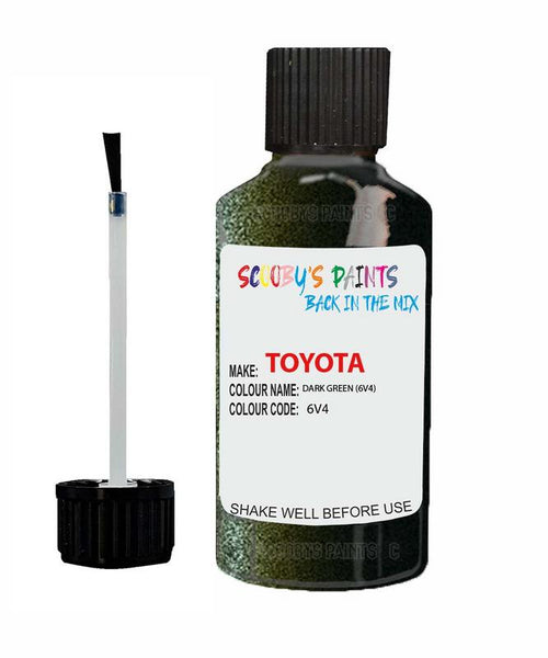 toyota camry hybrid dark green code 6v4 touch up paint 2008 2016 Scratch Stone Chip Repair 