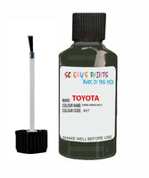 toyota 4 runner dark green code 6v7 touch up paint 2009 2020 Scratch Stone Chip Repair 