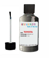 toyota verso dark grey code 1c3 touch up paint 1998 2008 Scratch Stone Chip Repair 