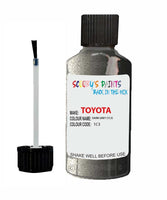 toyota land cruiser dark grey code 1c3 touch up paint 1998 2008 Scratch Stone Chip Repair 