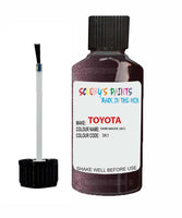 toyota carina dark mauve code 3k1 touch up paint 1990 1997 Scratch Stone Chip Repair 