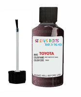 toyota yaris deep amethyst code 9ah touch up paint 2007 2019 Scratch Stone Chip Repair 