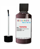 toyota yaris deep amethyst code 9ah touch up paint 2007 2019 Scratch Stone Chip Repair 