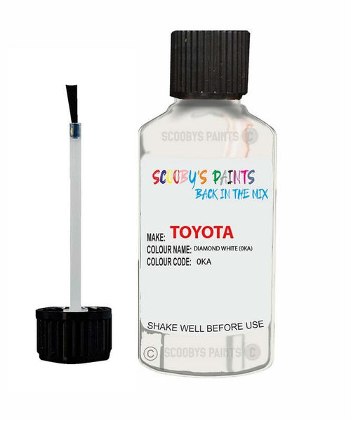 toyota camry diamond white code 0ka touch up paint 1993 2017 Scratch Stone Chip Repair 