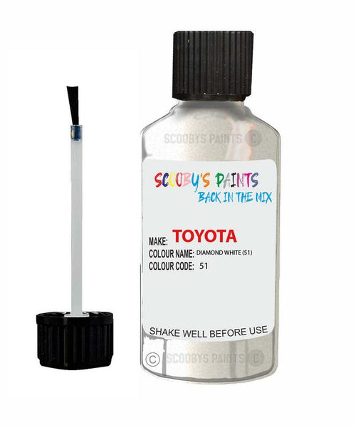 toyota supra diamond white code 51 touch up paint 1990 2004 Scratch Stone Chip Repair 