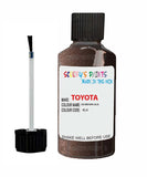 toyota corolla dk brown code 4l4 touch up paint 1990 1991 Scratch Stone Chip Repair 