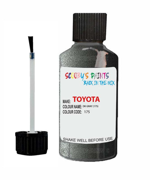 toyota carina dk gray code 175 touch up paint 1990 1995 Scratch Stone Chip Repair 