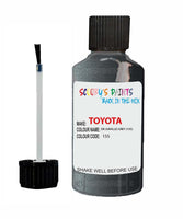 toyota land cruiser dk saville grey code 155 touch up paint 1990 1996 Scratch Stone Chip Repair 