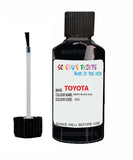 toyota land cruiser ebony black code 202 touch up paint 1998 2008 Scratch Stone Chip Repair 