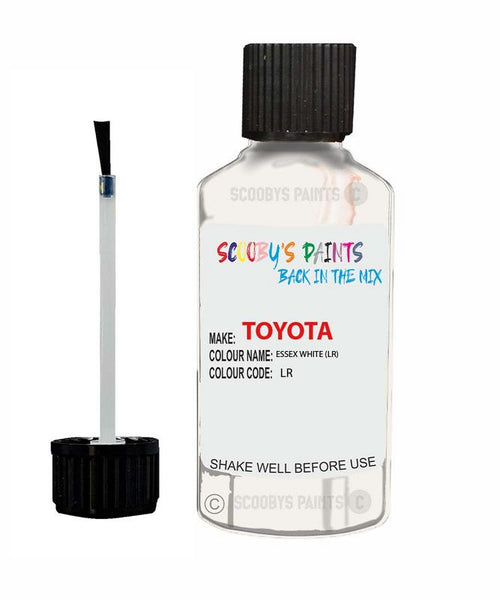 toyota corolla essex white code lr touch up paint 1990 1991 Scratch Stone Chip Repair 