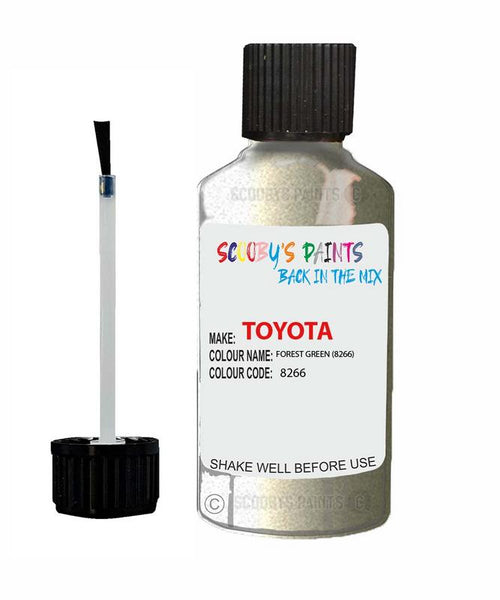 toyota corolla forest green code 8266 touch up paint 1994 1994 Scratch Stone Chip Repair 