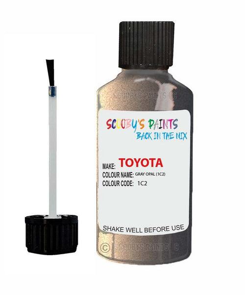 toyota corolla gray opal code 1c2 touch up paint 1998 2002 Scratch Stone Chip Repair 