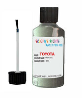 toyota avensis green code 6s4 touch up paint 2000 2007 Scratch Stone Chip Repair 