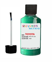 toyota rav4 green opal code 6q8 touch up paint 1997 1999 Scratch Stone Chip Repair 