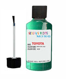 toyota rav4 green opal code 6q8 touch up paint 1997 1999 Scratch Stone Chip Repair 