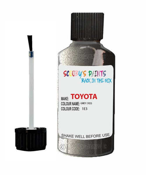 toyota corolla grey code 1000 touch up paint 2001 2014 Scratch Stone Chip Repair 