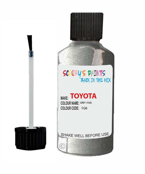 toyota land cruiser grey code 1g6 touch up paint 2008 2019 Scratch Stone Chip Repair 