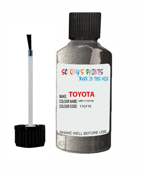 toyota 4 runner grey code 11gy10 touch up paint 2005 2015 Scratch Stone Chip Repair 