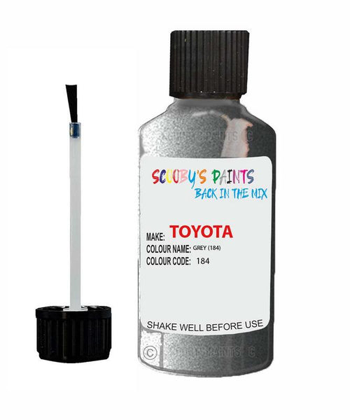 toyota corolla grey code 184 touch up paint 1990 2007 Scratch Stone Chip Repair 