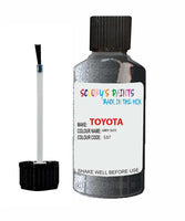 toyota yaris grey code s37 touch up paint 2011 2014 Scratch Stone Chip Repair 