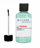 toyota yaris happy tune pastel green code m7a touch up paint 2000 2003 Scratch Stone Chip Repair 