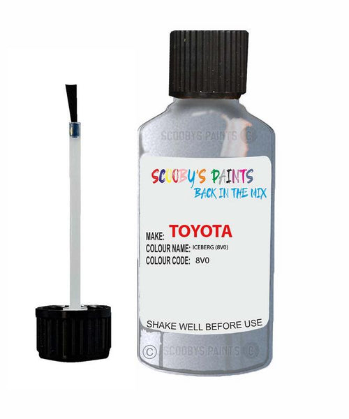 toyota prius iceberg code 8v0 touch up paint 2009 2015 Scratch Stone Chip Repair 