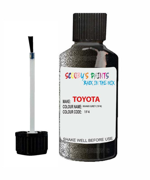 toyota 4 runner khaki grey code 1f4 touch up paint 2005 2009 Scratch Stone Chip Repair 