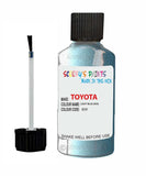 toyota yaris light blue code 8s9 touch up paint 2005 2012 Scratch Stone Chip Repair 