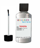 toyota corolla light gray code 1a7 touch up paint 1995 1998 Scratch Stone Chip Repair 