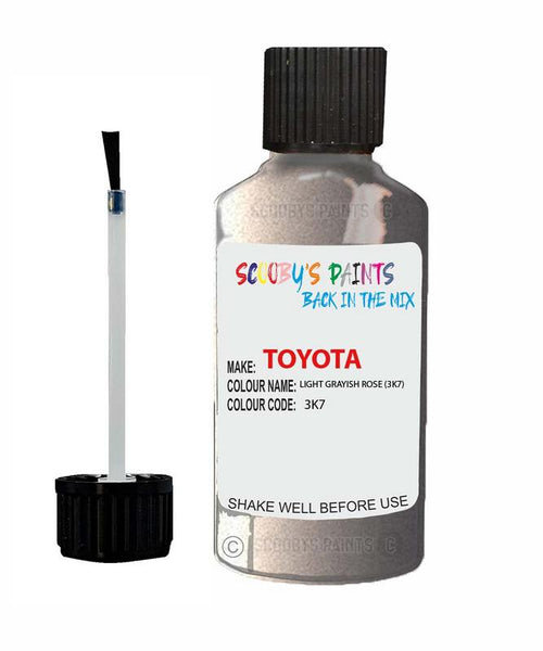 toyota celica light grayish rose code 3k7 touch up paint 1991 2002 Scratch Stone Chip Repair 