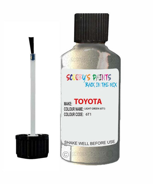 toyota avensis light green code 6t1 touch up paint 2003 2011 Scratch Stone Chip Repair 