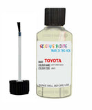 toyota aygo light green code 6v3 touch up paint 2008 2008 Scratch Stone Chip Repair 
