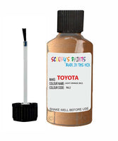 toyota corolla light orange code r62 touch up paint 2010 2016 Scratch Stone Chip Repair 