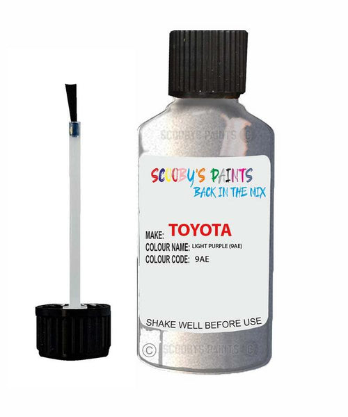 toyota corolla light purple code 9ae touch up paint 2006 2016 Scratch Stone Chip Repair 