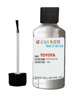 toyota yaris liquid silver code 1d0 touch up paint 1999 2010 Scratch Stone Chip Repair 