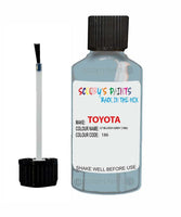 toyota starlet lt bluish gray code 186 touch up paint 1990 1992 Scratch Stone Chip Repair 