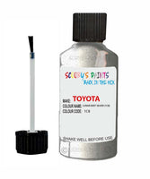 toyota corolla lunar mist silver code 1c8 touch up paint 1998 2008 Scratch Stone Chip Repair 