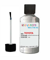 toyota corolla lunar mist silver can code 1c8 touch up paint 2003 2005 Scratch Stone Chip Repair 