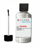 toyota corolla lunar mist silver can code 1c8 touch up paint 2003 2005 Scratch Stone Chip Repair 