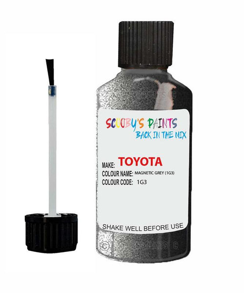 thumbnail image 2 of BASF Touch Up Paint For Toyota Tundra – Magnetic Gray Metallic (Code 1G3) – 1 Oz Brush-On/Spray 2 of 4