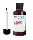 toyota verso maroon code 3n0 touch up paint 1997 2009 Scratch Stone Chip Repair 