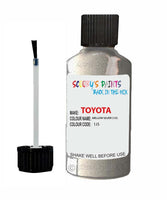 toyota corolla mellow silver code 1j5 touch up paint 2012 2017 Scratch Stone Chip Repair 