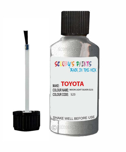 toyota corolla moon light silver code s23 touch up paint 2005 2005 Scratch Stone Chip Repair 