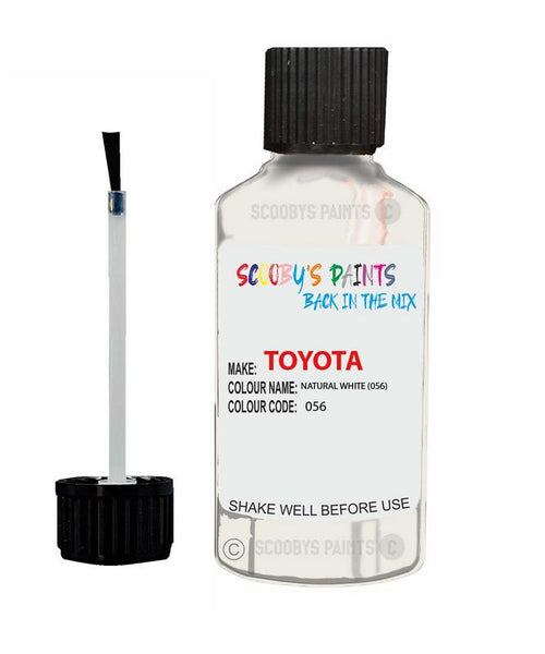 toyota rav4 natural white code 56 touch up paint 1996 2014 Scratch Stone Chip Repair 