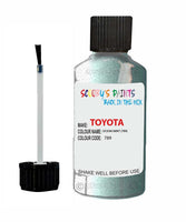 toyota corolla ocean mint code 789 touch up paint 2014 2017 Scratch Stone Chip Repair 
