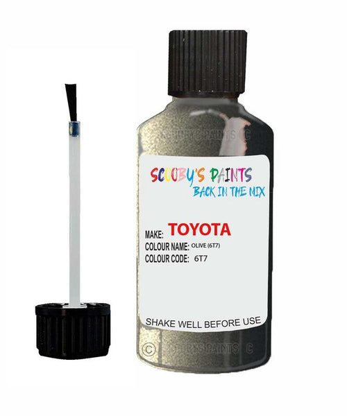 toyota camry hybrid olive code 6t7 touch up paint 2003 2018 Scratch Stone Chip Repair 